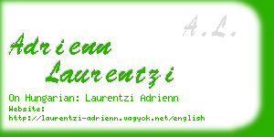 adrienn laurentzi business card